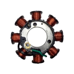 ESTATOR 08 BOBINAS CBF 125 / CB1 125 (3 PERNOS)