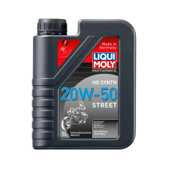 ACEITE MOTOR ''LIQUI MOLY'' 20W/50 STREET FULL SINTÉTICO