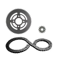 KIT TRASMISION XL-125/LX125-4/XLR-125 (14/56) 