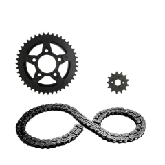 KIT TRASMISION XR-200 (BRASIL)/XL 200 (13/43) 