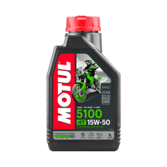 ACEITE MOTOR ''MOTUL'' 15W/50 5100 SEMI/SINTÉTICO