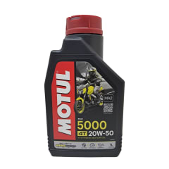 ACEITE MOTOR ''MOTUL'' 5000 20W/50 CRAQUEADO