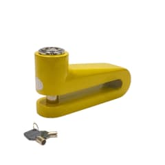 CANDADO DISCO FRENO AMARILLO