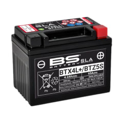 BATERIA SLA 12VOLT 4 Ah ''BS-BATTERY'' (YTX4L+/YTZ5S)