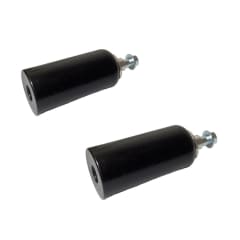 TOPES CAIDA. JGO. UNIVERSAL (NEGRO) 