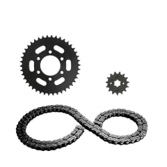 KIT TRASMISION PULSAR-180/ 6 PERNOS (428H-132)(42T/15T) 