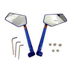 ESPEJOS JGO UNIVERSAL C/ADAPTADORES AZUL