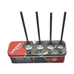 VALVULAS JGO PULSAR 135 (4 PCS) VITRIX