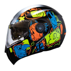 CASCO ABATIBLE ''ICH'' 3110 JUNIOR WILD SOUL AM.M 