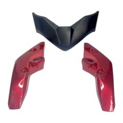 TAPAS CUBRE FOCO DELANTERO JGO FZ 16 ROJO