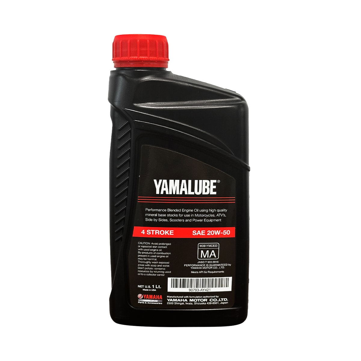 ACEITE MOTOR ''YAMALUBE'' 20W/50 MINERAL [PZ]1