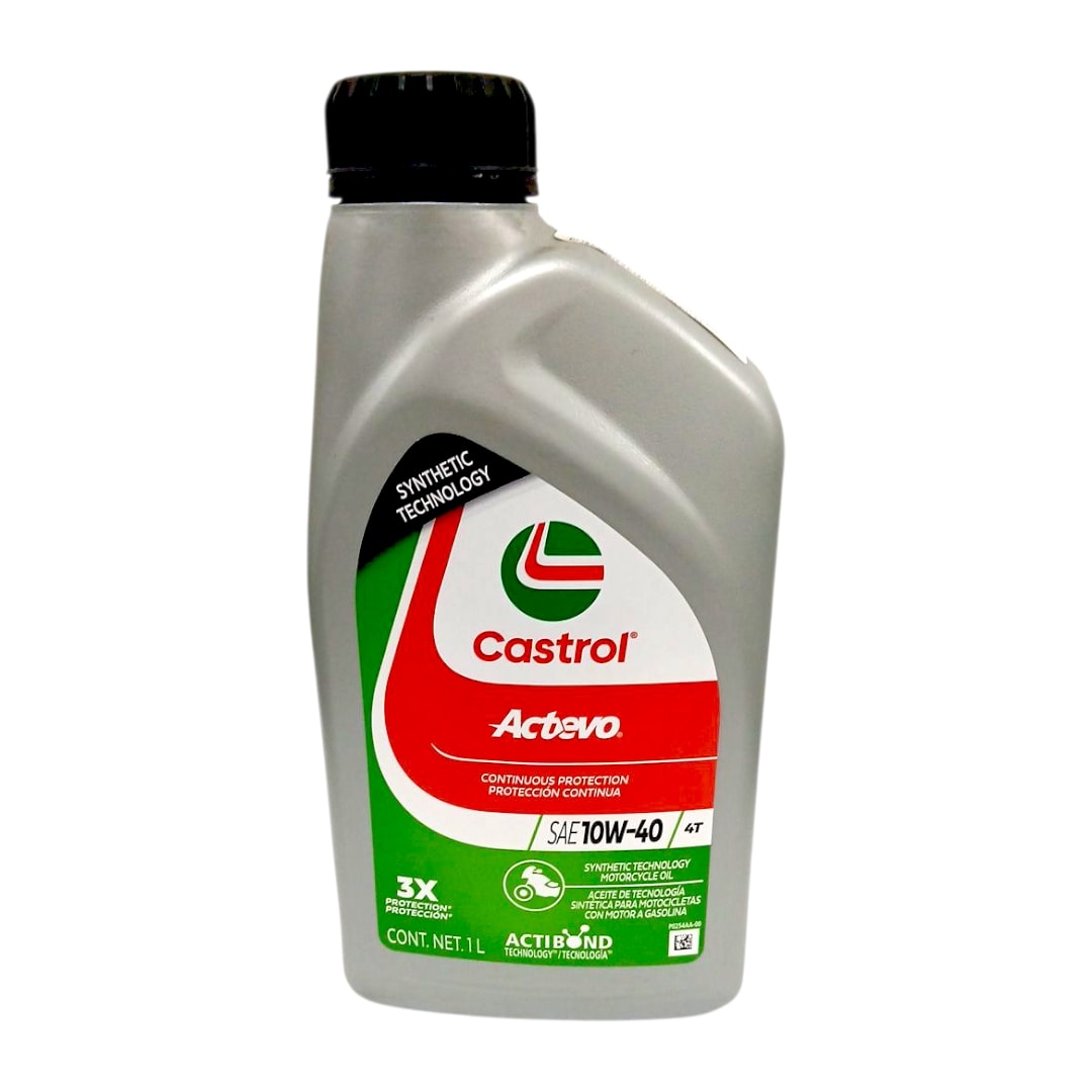 ACEITE MOTOR CASTROL 10W/40 SINTETICO 0