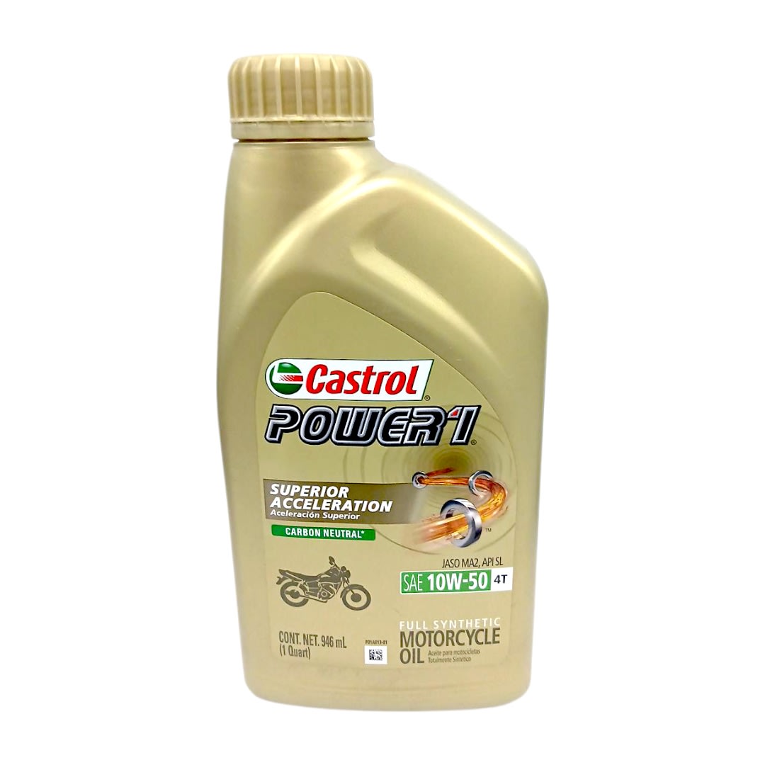 ACEITE MOTOR CASTROL 10W/50 FULL SINTETICO 0