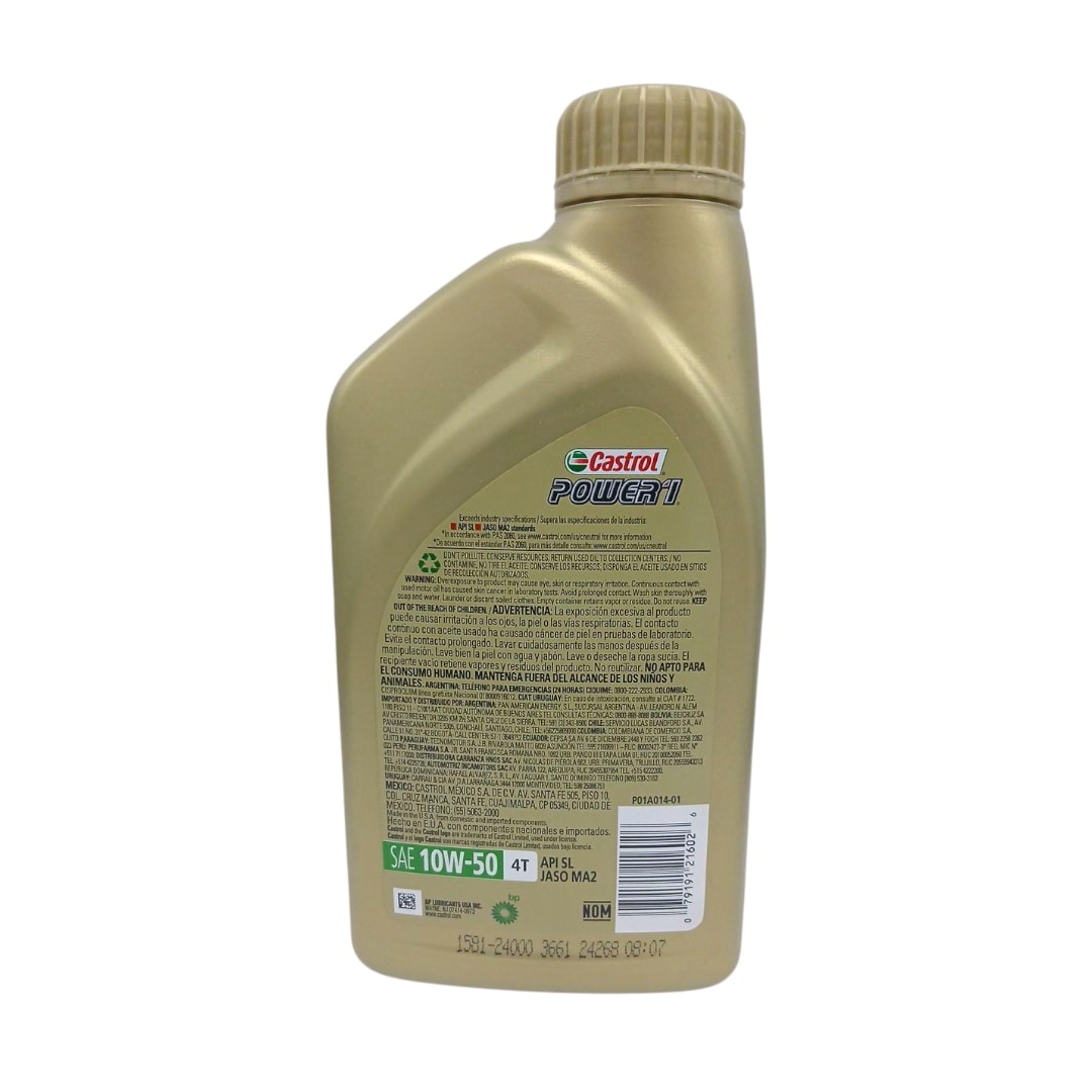 ACEITE MOTOR CASTROL 10W/50 FULL SINTETICO3