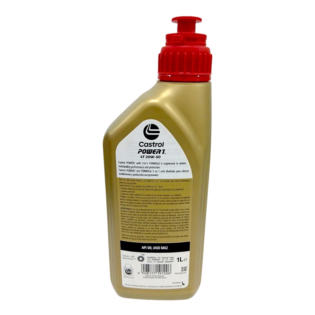 ACEITE MOTOR CASTROL 20W/50 FULL SINTETICO3
