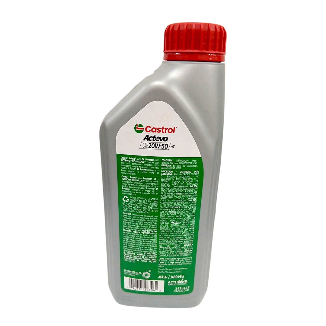 ACEITE MOTOR CASTROL 20W/50 SINTETICO3