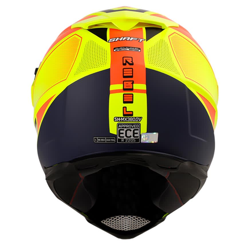 CASCO MULTIPROPOSITO ''SHAFT'' MX-380 REBEL [PZ]2