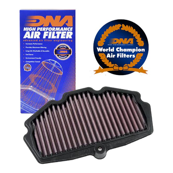 FILTRO DE AIRE ALTO FLUJO KAWASAKI NINJA-400/Z-400 ''DNA''  0