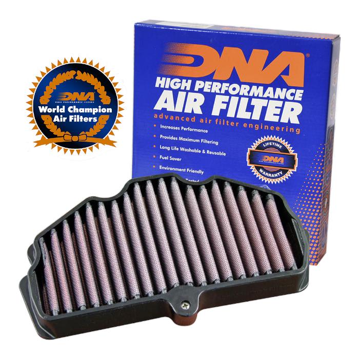FILTRO DE AIRE ALTO FLUJO KAWASAKI NINJA-650/VERSYS-650ABS/Z-650ABS ''DNA''  0