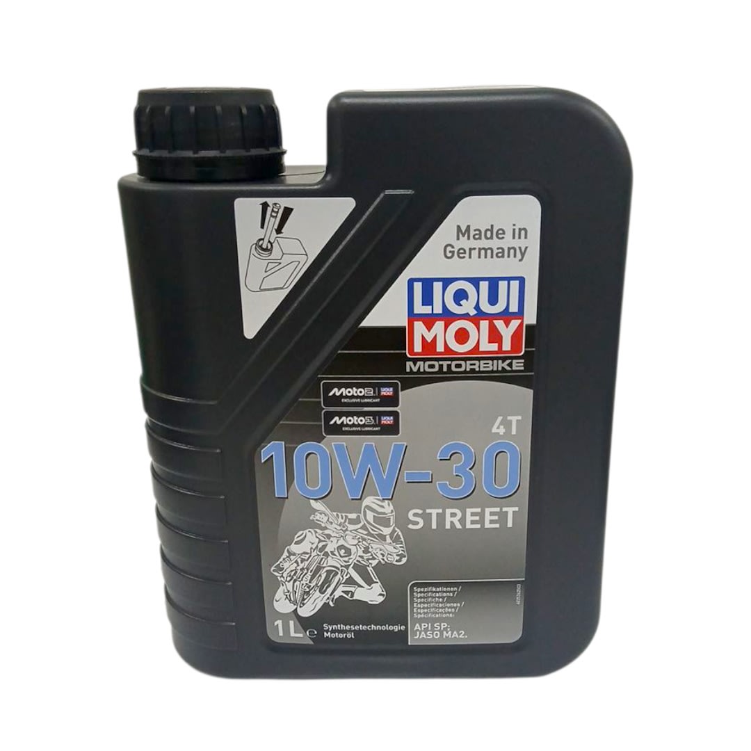 ACEITE MOTOR LIQUI MOLY 10W/30 TECNOLOGIA SINTETICA STREET 0