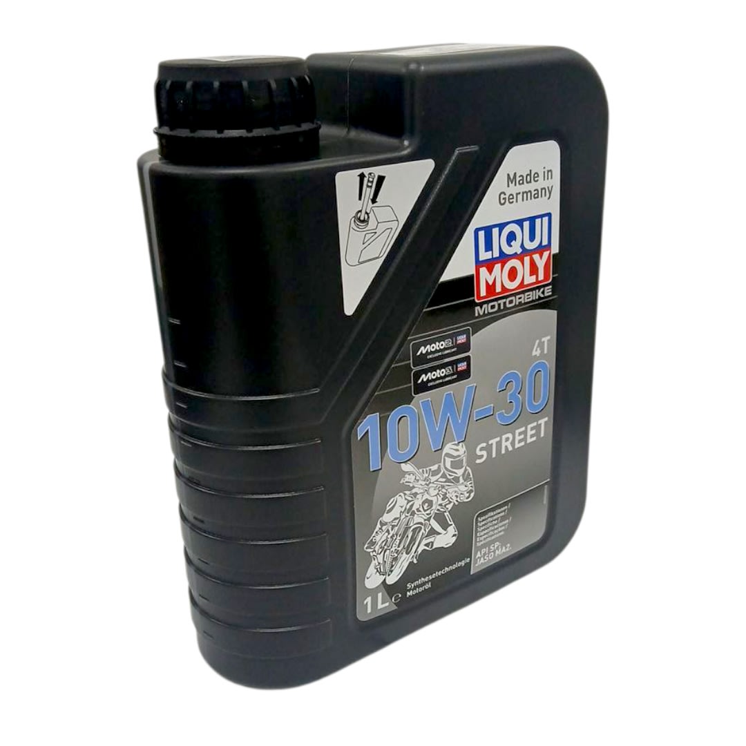 ACEITE MOTOR LIQUI MOLY 10W/30 TECNOLOGIA SINTETICA STREET2