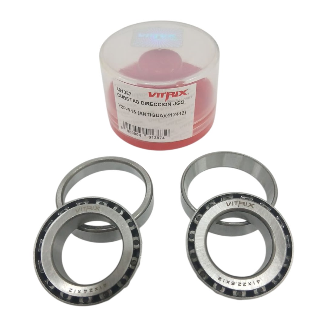 CUBETAS DIRECCION JGO YZF R15 ANTIGUA (412412) VITRIX 0