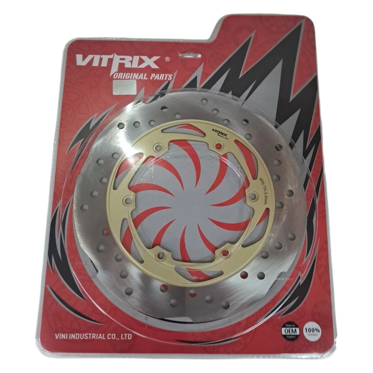 DISCO FRENO TRASERO PULSAR NS 200 VITRIX 0