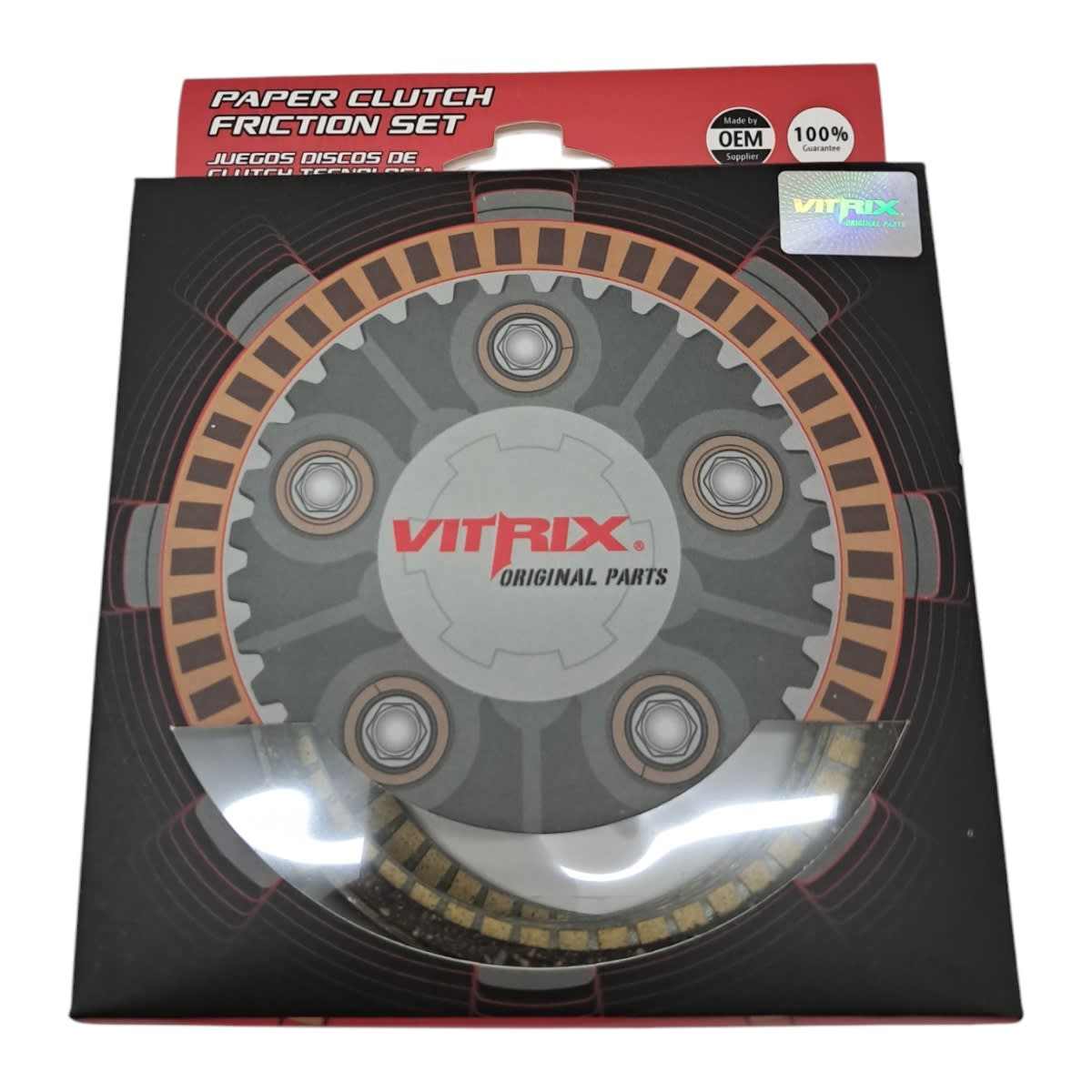 DISCOS EMBRAGUE, JGO. PULSAR NS-200 (VITRIX) 0