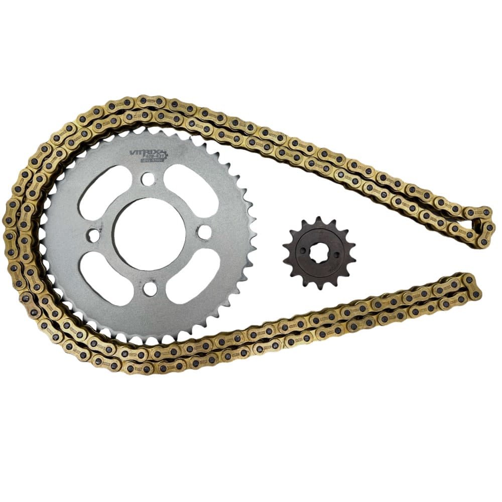 KIT TRANSMISIÓN PULSAR-NS150/PULSAR-180/220 (15/45) (428H-140L) (VITRIX)2