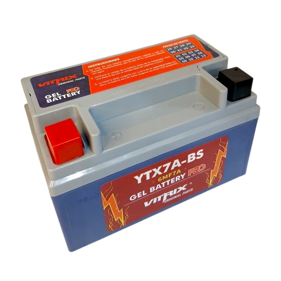 BATERIA GEL YTX7A-BS VITRIX3