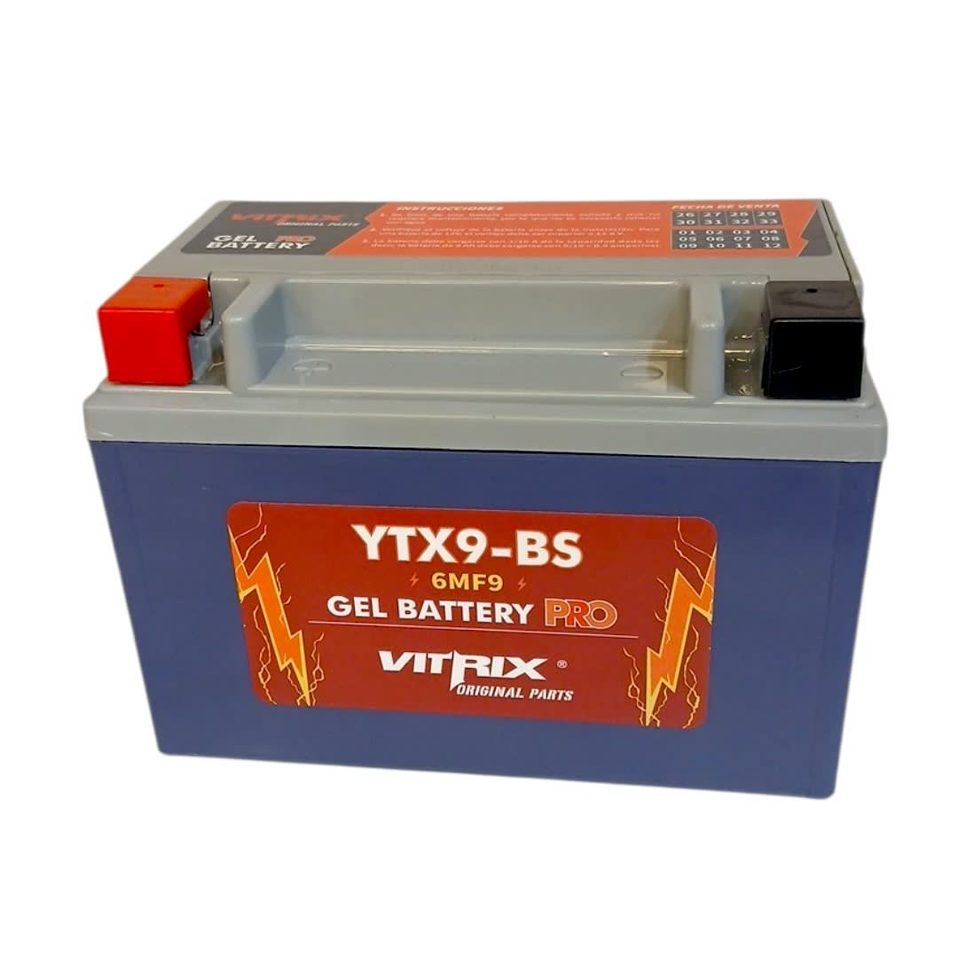 BATERIA GEL YTX9-BS VITRIX2