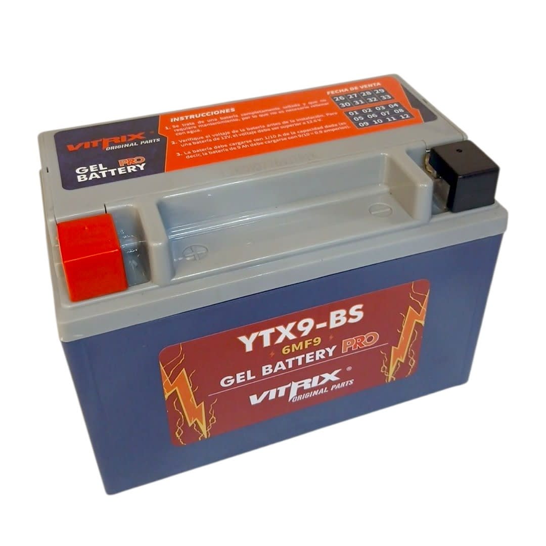 BATERIA GEL YTX9-BS VITRIX3