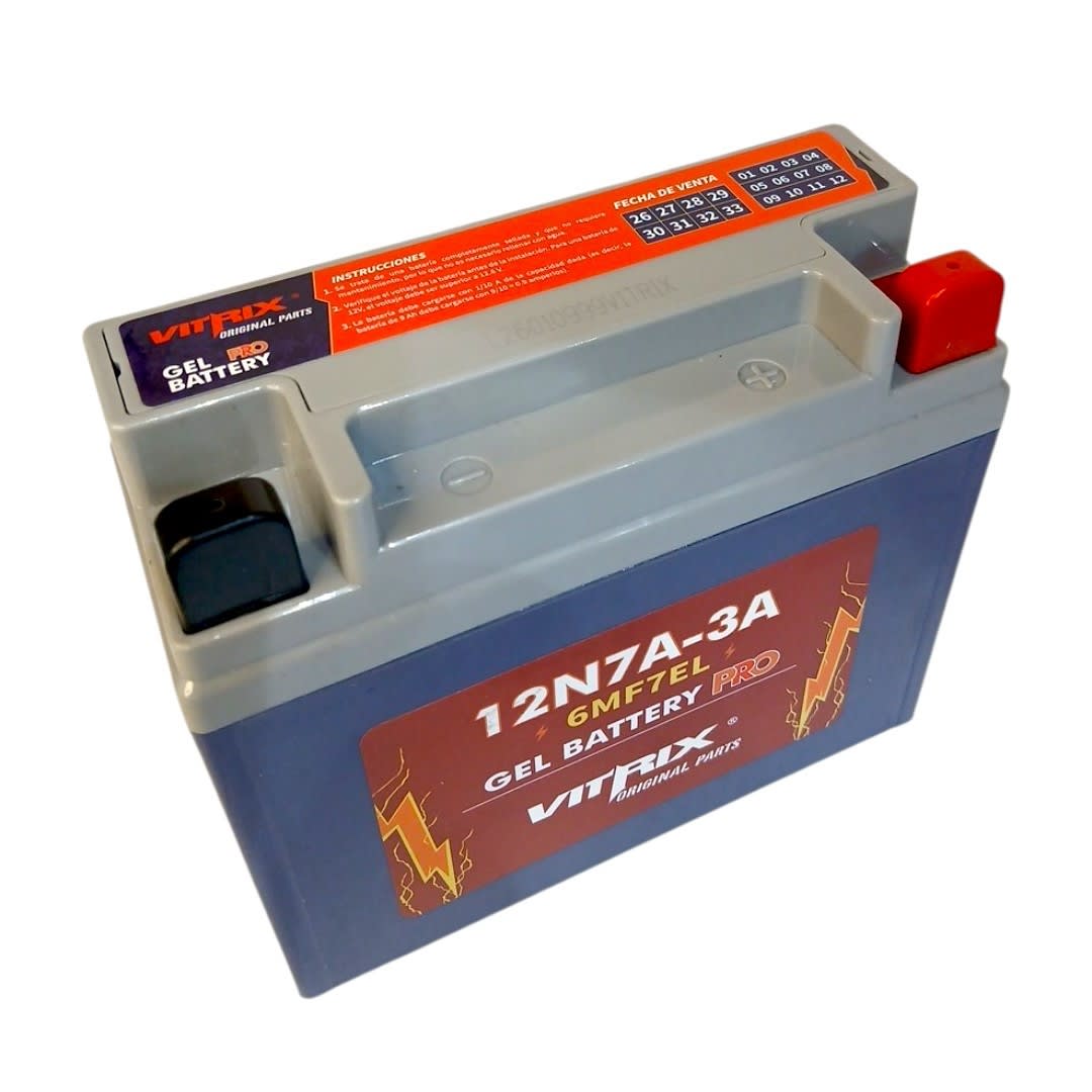 BATERIA GEL 12N7A-3A VITRIX3