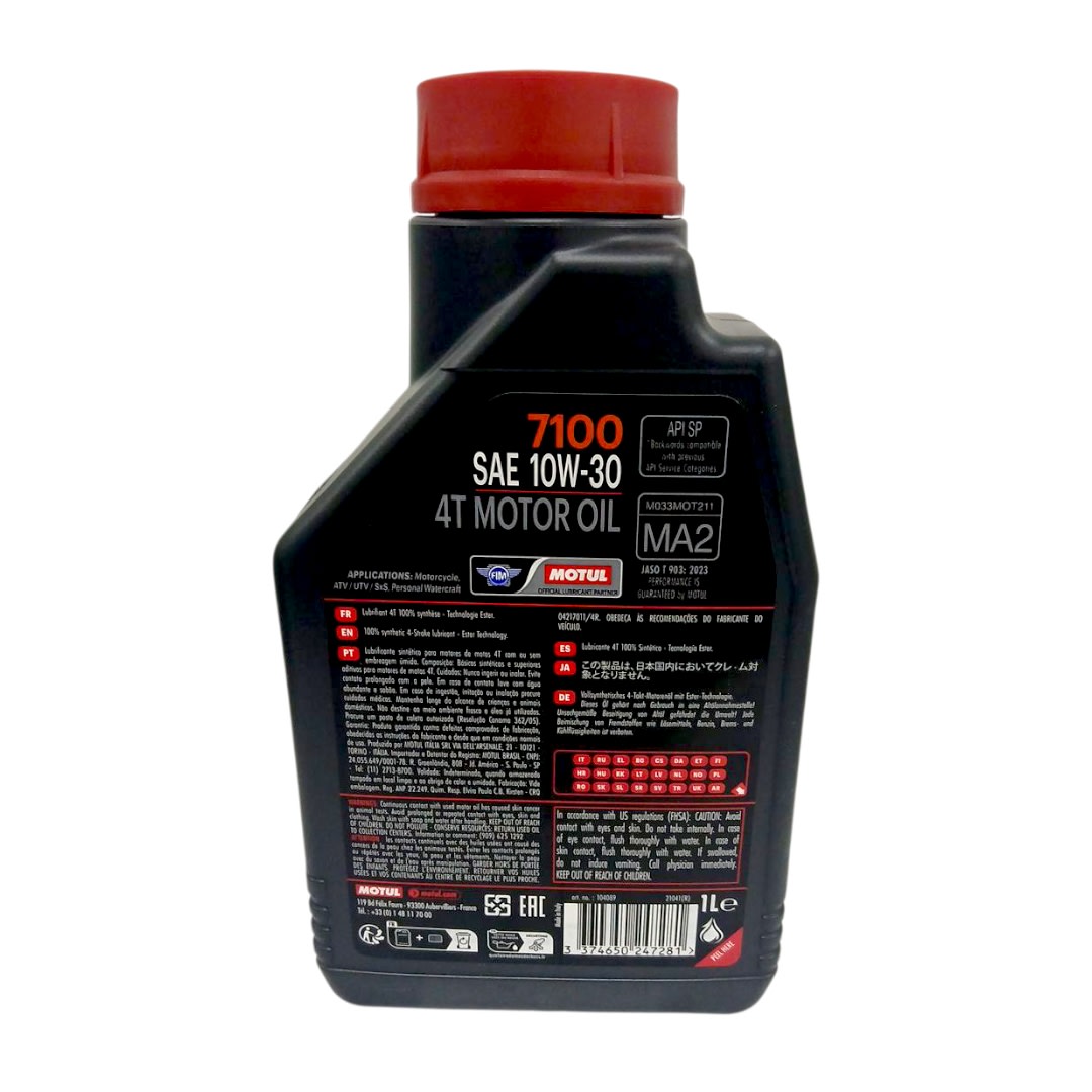ACEITE MOTOR MOTUL 7100 10W/30 FULL/SINTETICO3