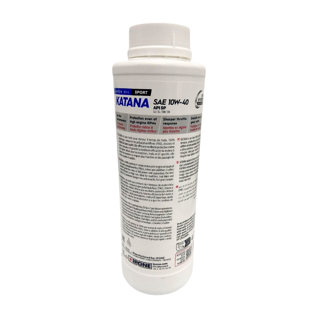 ACEITE MOTOR IPONE 10W/40 FULL SINTETICO Sport/Ester3