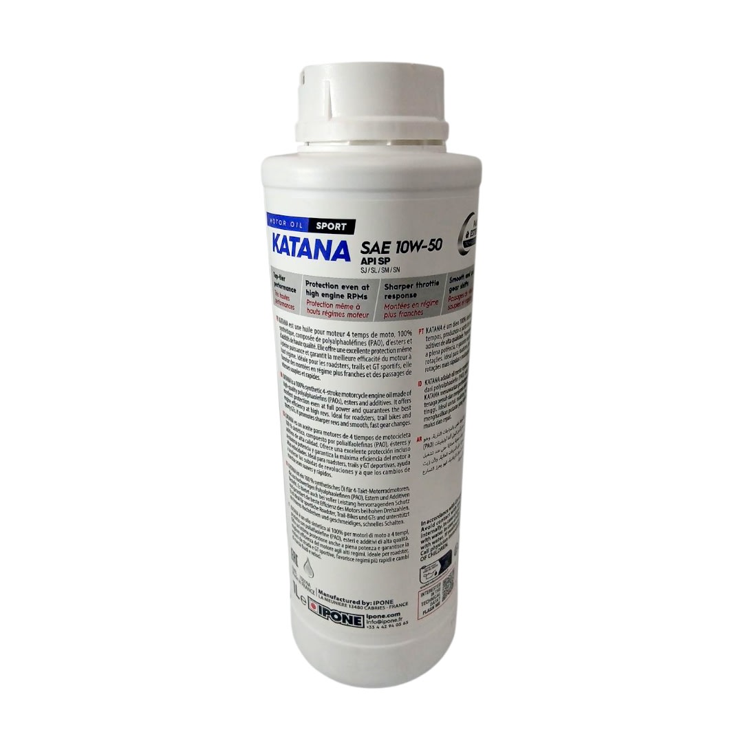 ACEITE MOTOR IPONE 10W/50 FULL SINTETICO Sport/Ester3