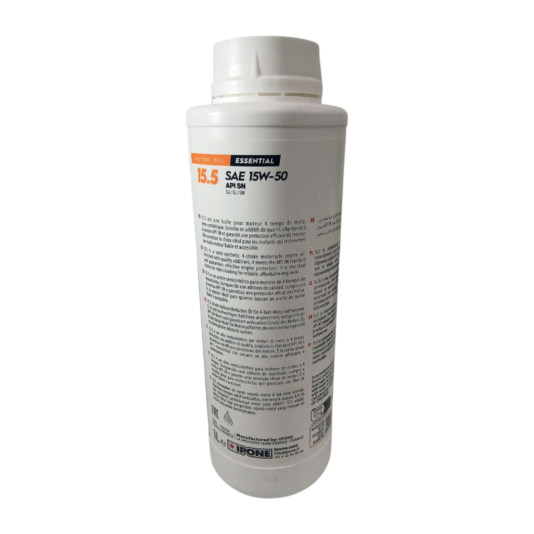 ACEITE MOTOR IPONE 15W/50 SEMI SINTETICO[PZ]3