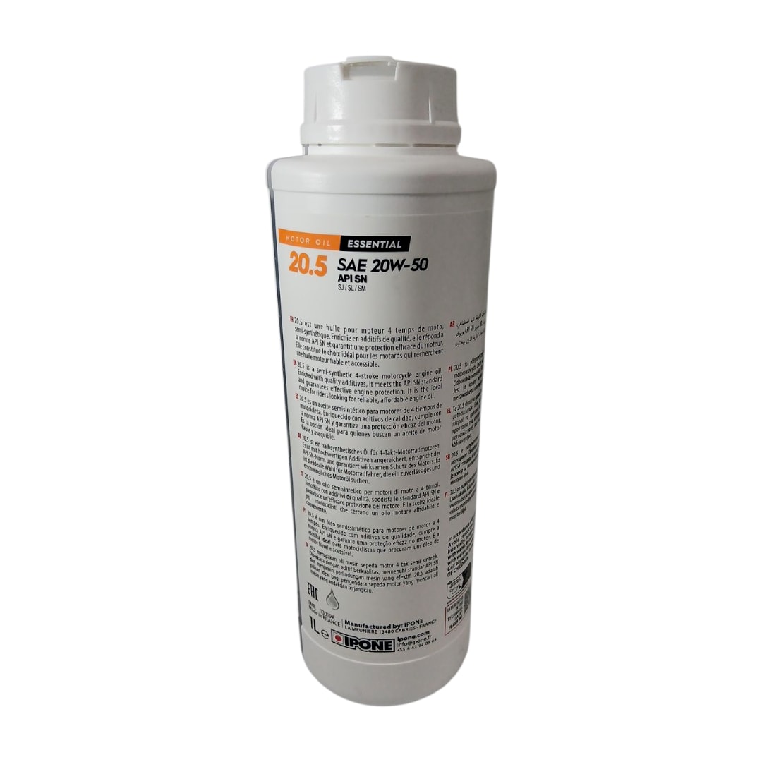 ACEITE MOTOR IPONE 20W/50 SEMI SINTETICO[PZ]3