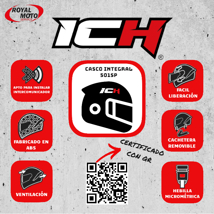 CASCO INTEGRAL ''ICH'' 501SP PARTY MR/N SM 2