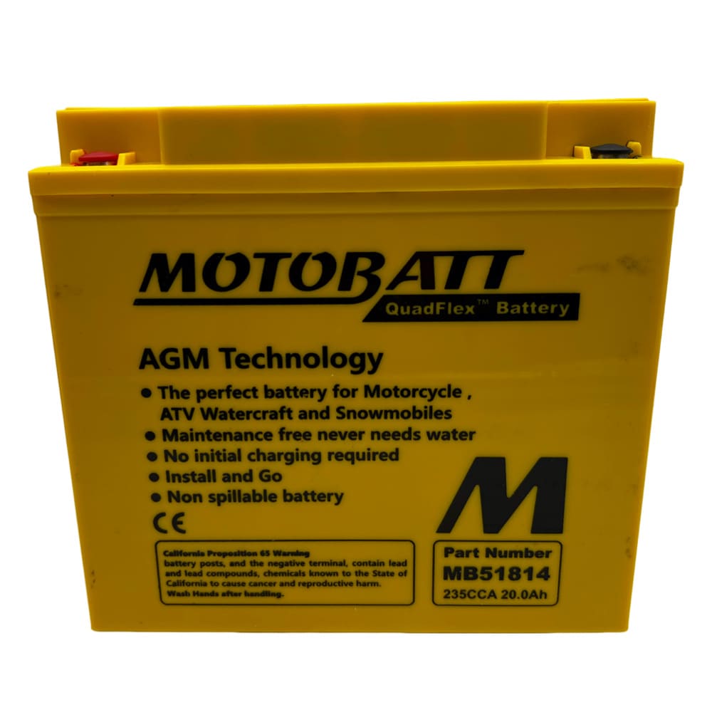 BATERIA MB51814 12 VOLT - 22 AMP MOTOBATT2