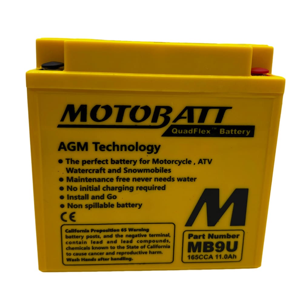 BATERIA MB9U 12VOLT/11 Ah MOTOBATT2