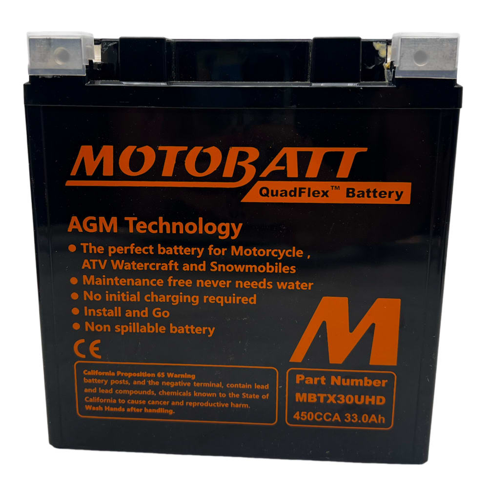 BATERIA MBTX30UHD 12 VOLT/34 AMP MOTOBATT2