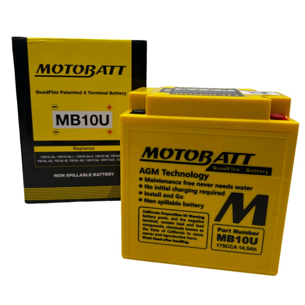 BATERIA MB10U 12 VOLT/14.5 AMP MOTOBATT 0
