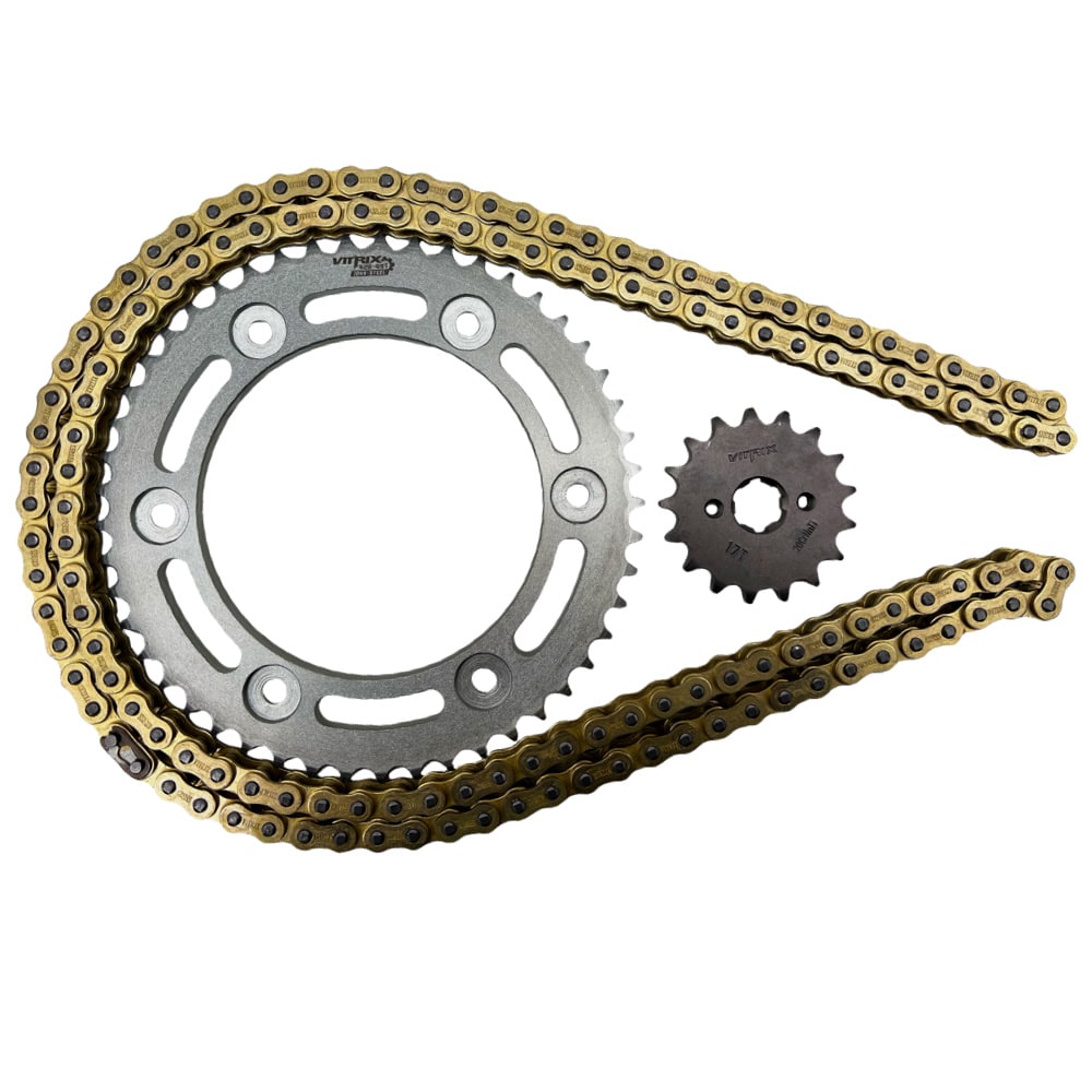 KIT TRANSMISION XR 150L 17/49 428H 140L VITRIX2