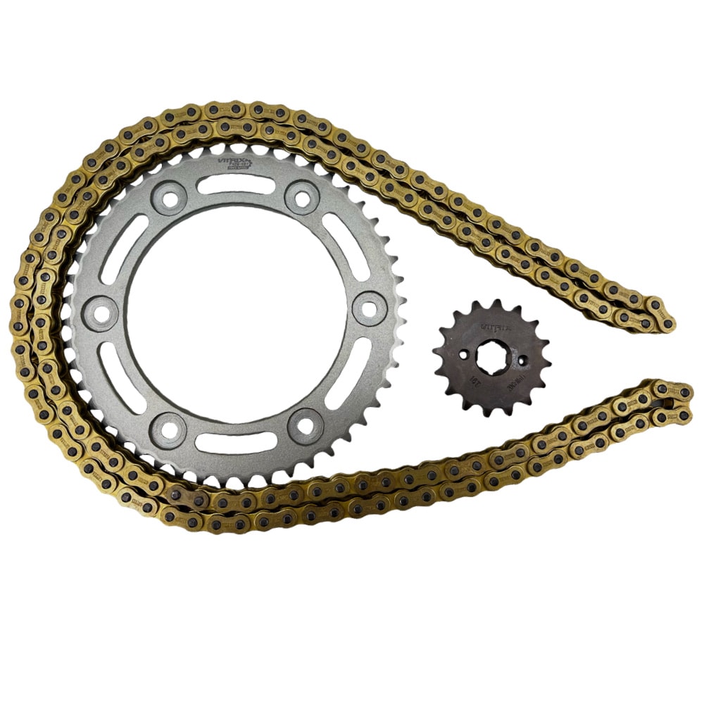 KIT TRANSMISION XR 190L 16/48 428H-140L VITRIX2