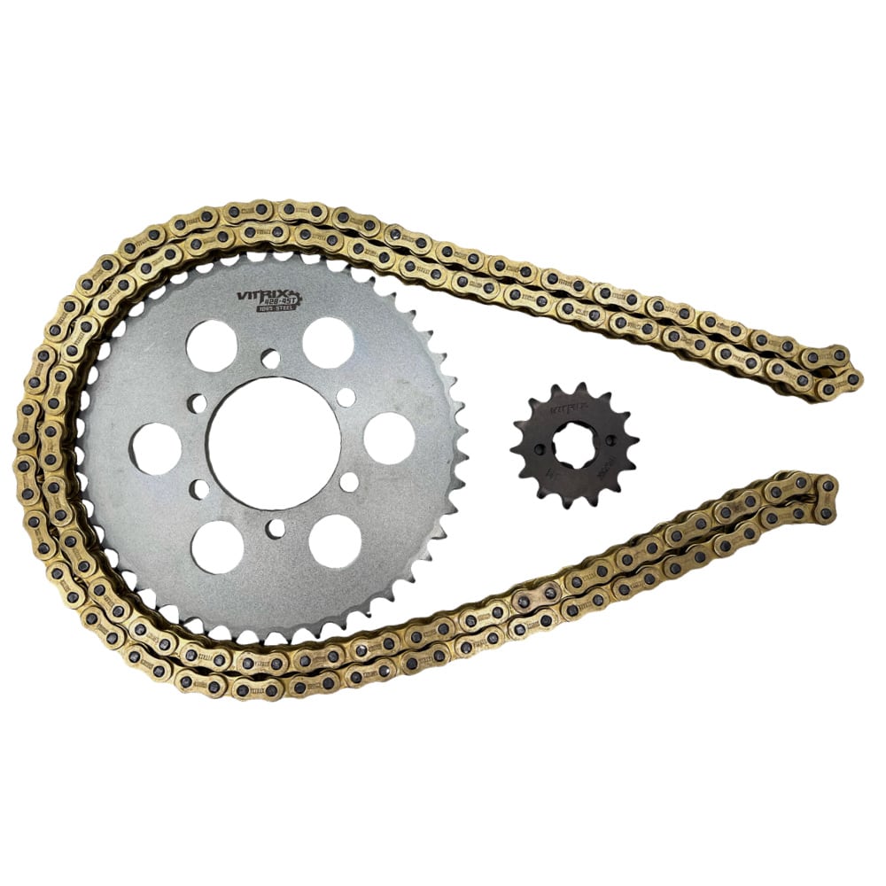 KIT TRANSMISION XTZ 150 14/45 428H-140L VITRIX2