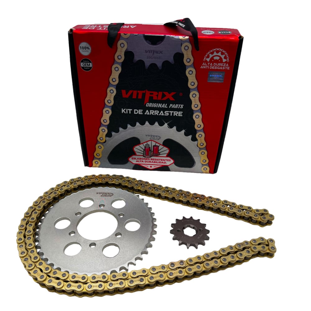 KIT TRANSMISION XTZ 150 14/45 428H-140L VITRIX 0