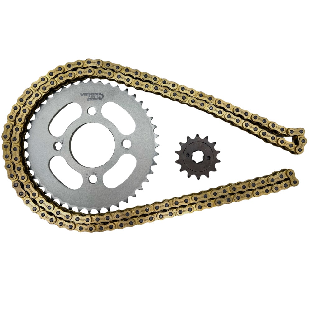 KIT TRANSMISION PULSAR NS 125 14/43 428H-140L VITRIX2