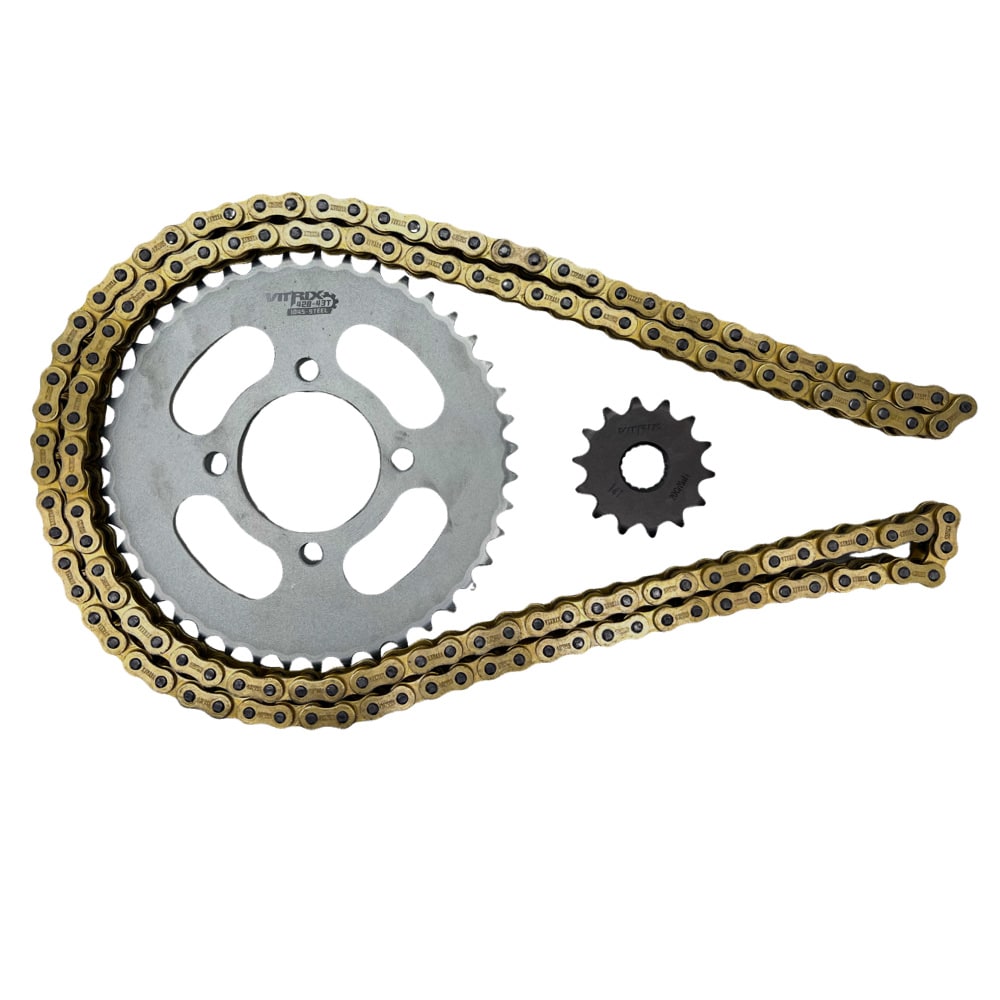 KIT TRANSMISION GN 125 / EN 125 14/43 428H-140L VITRIX2