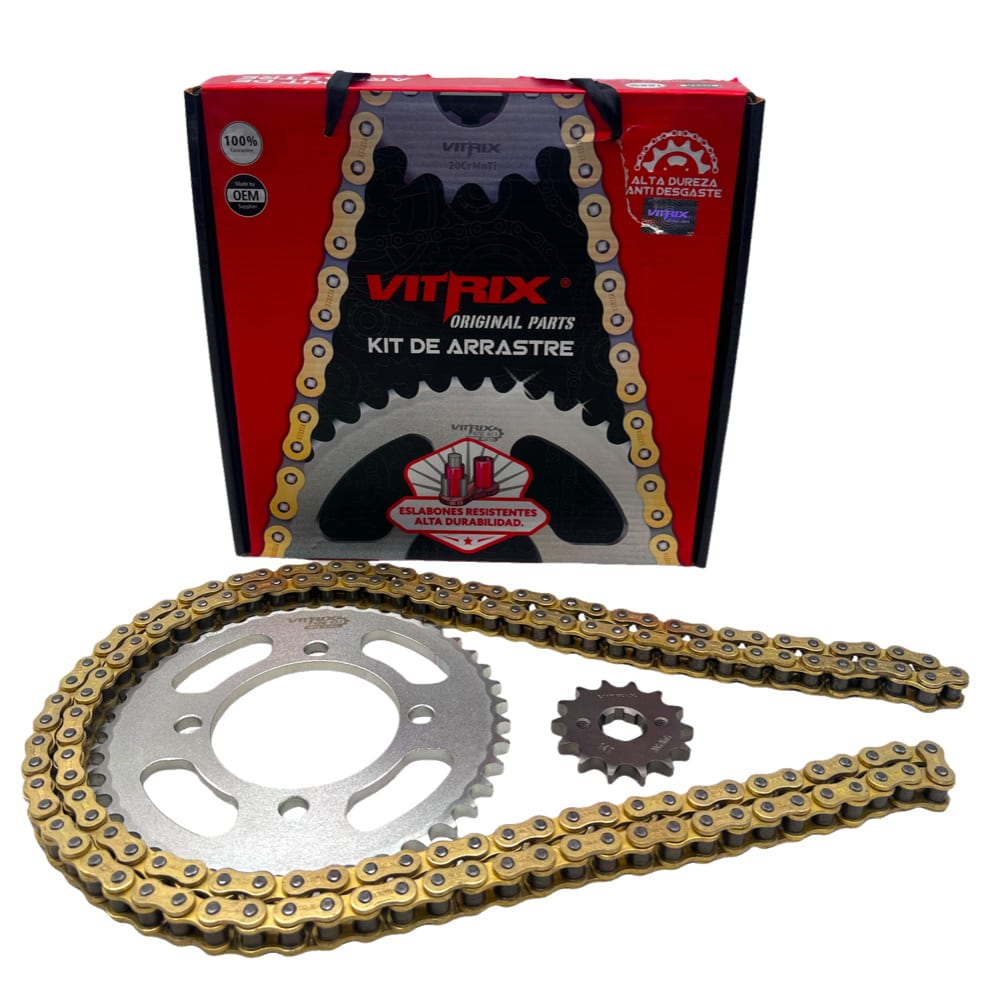 KIT TRANSMISION GZ 150 14/43 428H-140L VITRIX 0